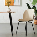 GEORGINA Plastic Dining Chair (BEIGE) – Modern, Durable & Comfortable Seating