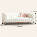 AUDREY Cream Fabric Sofa