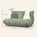 TOGO Fabric Module (2-Seater, Green) – Seating