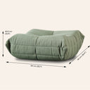 TOGO Fabric Ottoman Module (GREEN) – Modular Seating
