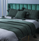 đ Throw Blanket â Forest Green â 51 X 63 in (100% off)