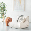 Module de fauteuil d'angle en tissu TOGO (BEIGE) – Sièges modernes et confortables