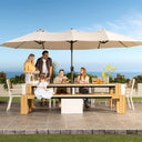 *PRÉCOMMANDE UNIQUEMENT* – Parasol extérieur Transformer