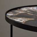 CATTELLAN Accent Table (Black/Zefiro)