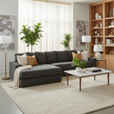BRYCE – Dark Grey Interchangeable Sectional Sofa