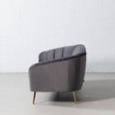 AUDREY Grey Fabric Sofa