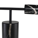 Justine Lamp (Black Marble with Black Accent)