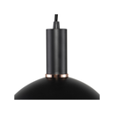 Rosie Mini Pendant Light (Black with Copper Accent)