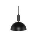 Rosie Mini Pendant Light (Black with Copper Accent)