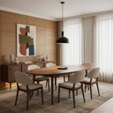 Mini suspension Rosie (noire avec accents cuivrés)