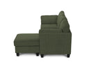 Milo Reversible Sectional - Green