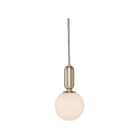 Carina Maxi Pendant Light (Gold with White Shade)