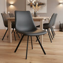 Solstice -  Dining Chair - Dark Grey