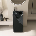 Obsidian – Lavabo sur piédestal autoportant