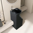 Obsidian – Lavabo sur piédestal autoportant