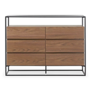 Mantra - Commode en placage de noyer