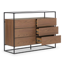 Mantra Dresser - Veneer Walnut