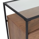 Mantra Dresser - Veneer Walnut