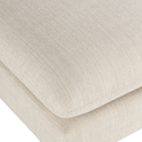 Anders Sectional Sofa (Sand with Silver Legs)