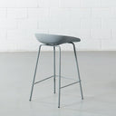 MARIO Plastic Counter Stool 65cm – Grey – Modern Kitchen Island Seating