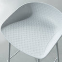MARIO Plastic Counter Stool 65cm – Grey – Modern Kitchen Island Seating
