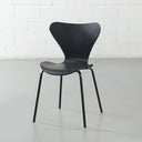AGATHA Plastic Dining Chair (BLACK)