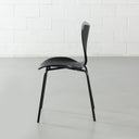 AGATHA Plastic Dining Chair (BLACK)