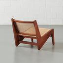 CANBERRA Natural Wood Lounge Chair – Elegant & Comfortable Seating