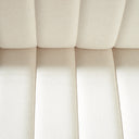 AUDREY Cream Bouclé Fabric Sofa