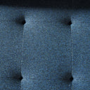 Canapé 3 places en tissu FONDA - Bleu foncé - Canapé moderne pour salon