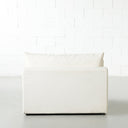 Module de chaise en tissu COSMIC – Unité d'assise modulaire moderne beige
