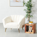 AUDREY Fabric Chair (CREAM BOUCLE) – Accent Seating