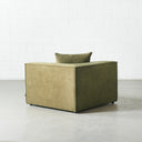Module d'angle vert MASON – Solution d'assise élégante et durable