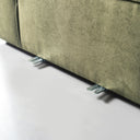 Module de chaise sans accoudoirs MASON (VERT) – Unité de sièges modulaire moderne, élégante et confortable