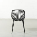 DANIELLA Plastic Dining Chair (BLACK) – Modern, Durable & Comfortable