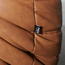 Module de chaise d'angle en tissu marron TOGO
