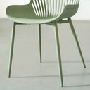 DANIELLA Plastic Dining Chair - Stylish & Durable Green Dining Chair