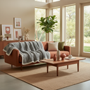 Couverture – Gris – 60 x 79 po