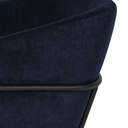 Estella Dining Chair (Twilight with Black Frame)