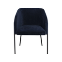 Estella Dining Chair (Twilight with Black Frame)