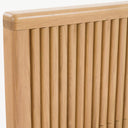 Lit moderne Modrest Winters en chêne naturel