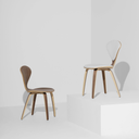 Satine Dining Chair (Walnut with Walnut Frame)
