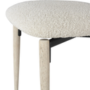 Vicuna Dining Chair (Boucle Beige with Faded Legs)