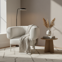 REINA CHAIR OCCASIONAL, Oyster