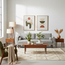 FONDA 3-Seater Fabric Sofa – Dark Grey