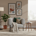 Reina Occasional Chair, Linen