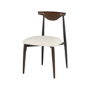 Vicuna Dining Chair (Boucle Beige with Smoked Legs)