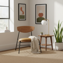 Kink Occasional Leather Dining Chair