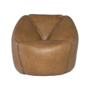 Jasper Occasional Chair (Brown Leather)