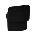 Clementine Single Seat Sofa (Black Fabric & Black Legs)